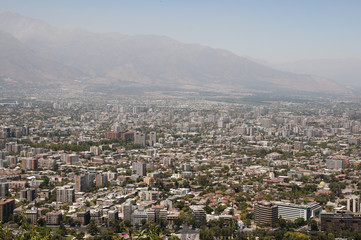 Fototapeta na wymiar Santiago - Chile