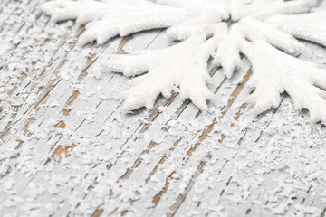 Christmas background with snowflakes