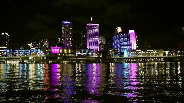 Brisbane bei Nacht 