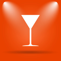 Martini glass icon