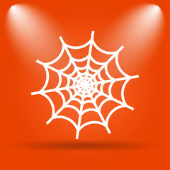 Spider web icon