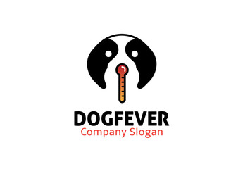 Dog Fever Design Illustration