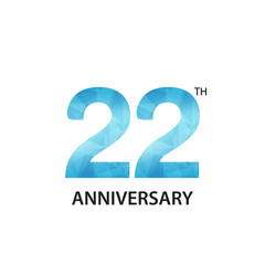 anniversary abstrack triangle