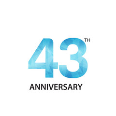 anniversary abstrack triangle