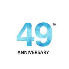 Fototapeta premium anniversary abstrack triangle