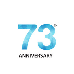 anniversary abstrack triangle