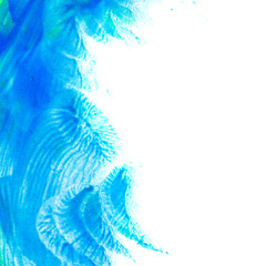 Fototapeta na wymiar Abstract oil color. Blue.
