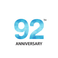 anniversary abstrack triangle
