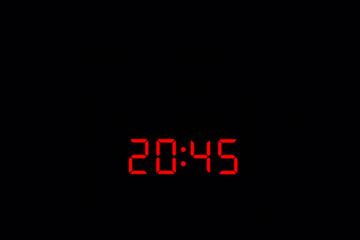 Digital Watch 20:45