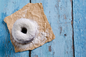 Traditional fried donut