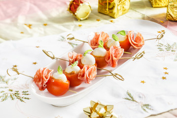 stuffed cherry tomatoes