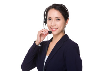 Customer services operator