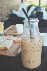 Iced coffee
