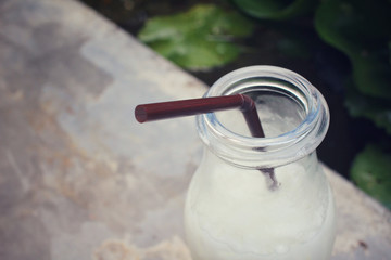 Iced milk