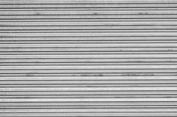 old wave corrugated metal sheet aluminium texture background