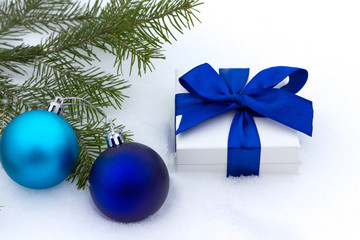 gift and Christmas decorations