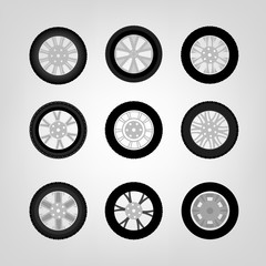 Car Wheel icons