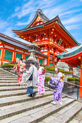 Fushimi Inari Shrine kyoto osaka japan