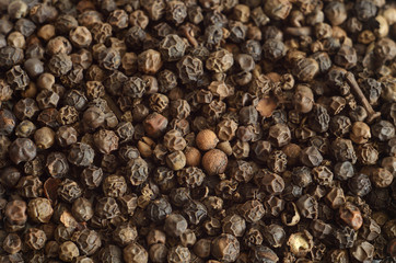 Pepper spice detail macro texture background