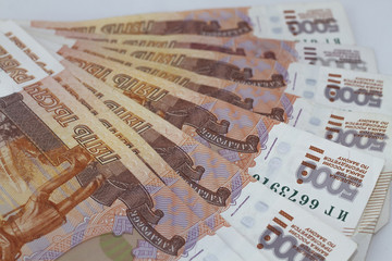 five thousand Russian rubles