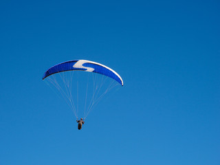 Paraglider in the Bavarian Alpes