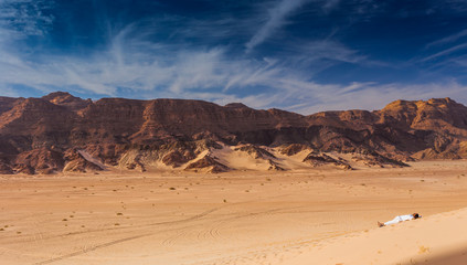 Fototapeta na wymiar White Canyon in Egypt