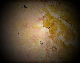 Polished stone textured floor