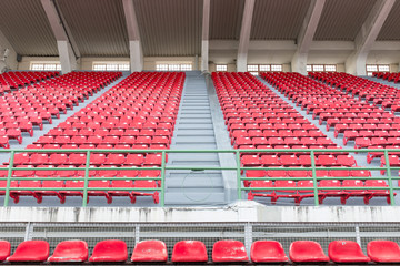 Naklejka premium Stadium seats.