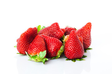 Strawberries Isolated on a white background