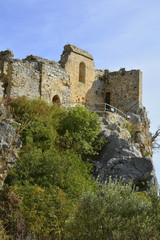 Fototapeta na wymiar Cyprus, Saint Hilarion Castle in North Cyprus