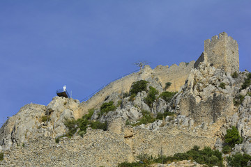 Cyprus, Saint Hilarion Castle in North Cyprus