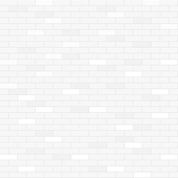White brick wall seamless pattern © tovovan