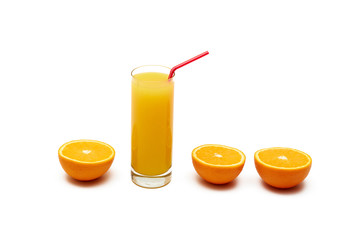 Oranges and juice