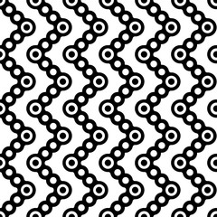 Seamless Circle and ZigZag Pattern