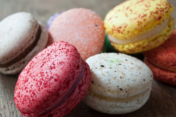 assortiment de macarons