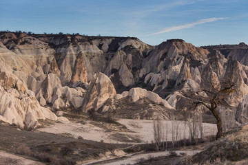 wonderful landscape of Cappadocia in Turkey
