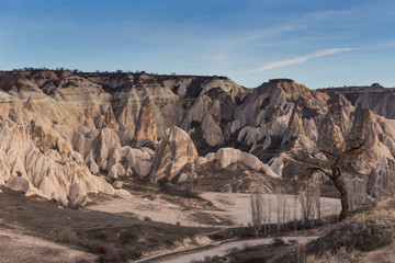 wonderful landscape of Cappadocia in Turkey
