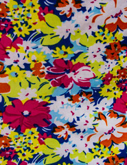 Flower prin fabric