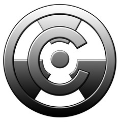 Modern Copyright symbol