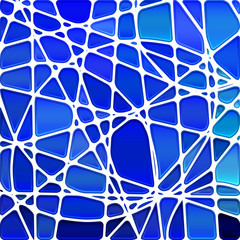 abstract vector stained-glass mosaic background