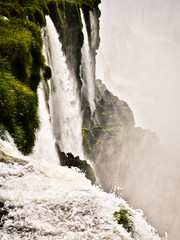 Iguazu falls in Brazil