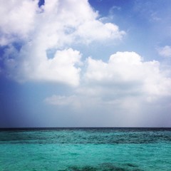Fototapeta na wymiar Maldives sea