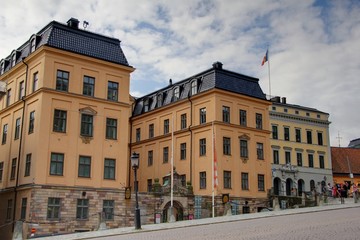 Fototapeta na wymiar centre ville de Stockholm
