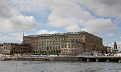 Fototapeta premium centre ville de Stockholm