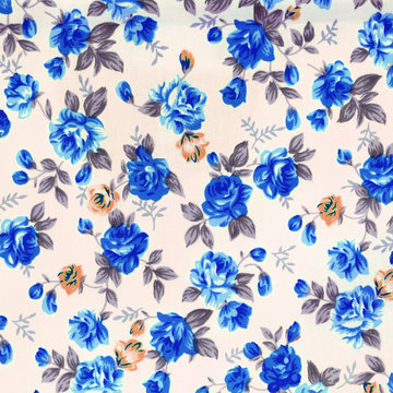 flowers fabric pattern background