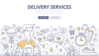 Delivery Doodle Concept