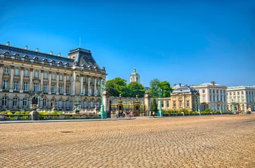 Poster Royal Palace of Brussels, Belgium, Benelux, HDR © Eagle2308