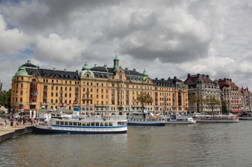 stockholm et son fjord
