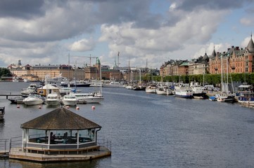 Fototapeta premium stockholm et son fjord