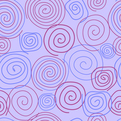 Spiral seamless pattern background